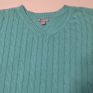 Woman Within Cotton Sweater. size 1X